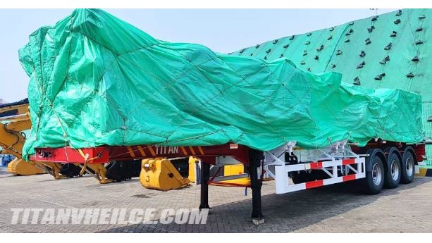 Remolque Chasis Contenedor de 3 Ejes Será Enviado a Costa Rica