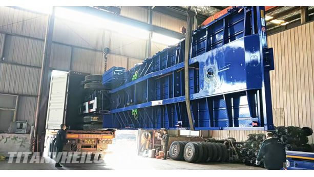 El remolque de plataforma se enviará a Costa Rica