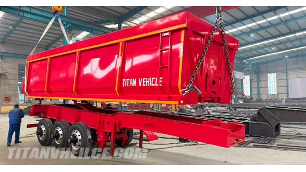 El Remolque Volquete se Enviará a Costa Rica