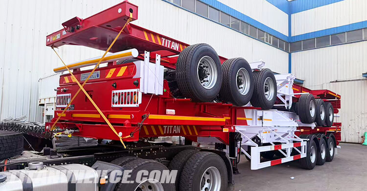 Chasis Portacontenedores de 3 Ejes en Venta en Costa Rica