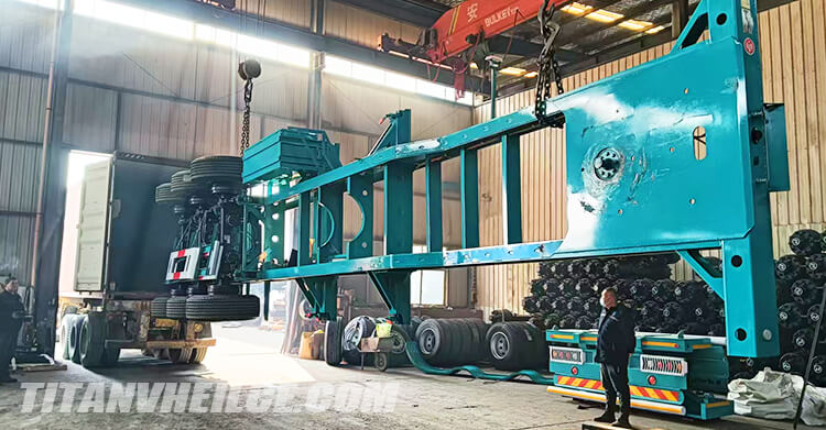 Venta de Chasis para Contenedores de 40 Pies en Guatemala