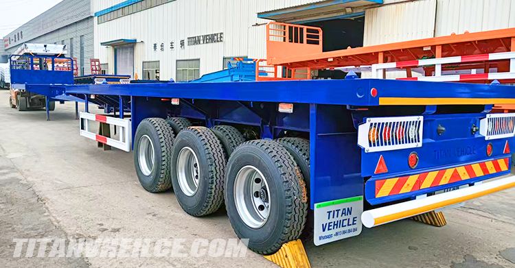 Semirremolque Plataforma Extensible en Venta en Guatemala