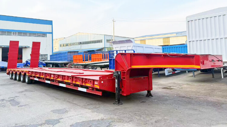 Remolque Plataforma Cama Baja Trailer Camabaja de 5 Ejes en Venta en Costa Rica