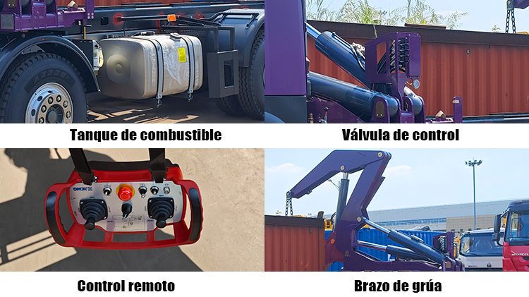 Camión de Carga Lateral para Contenedores y Elevación Lateral en Venta en Costa Rica