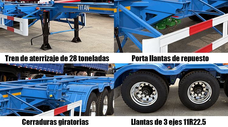 Chasis para Contenedores de 40 Pies En Venta En Costa Rica