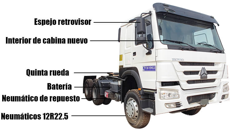 Cabezas Tractoras de Segunda Mano Sinotruk Howo 6x4 en Venta en Costa Rica