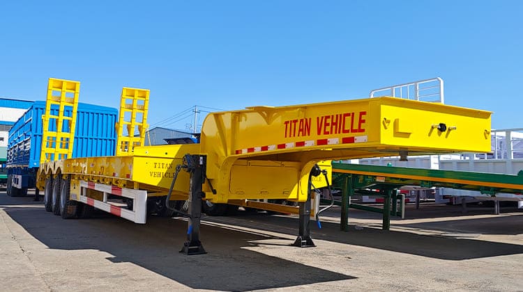 Low Bed Trailer Price Manufacturers for Sale