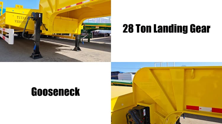 Low Bed Trailer Price Manufacturers for Sale