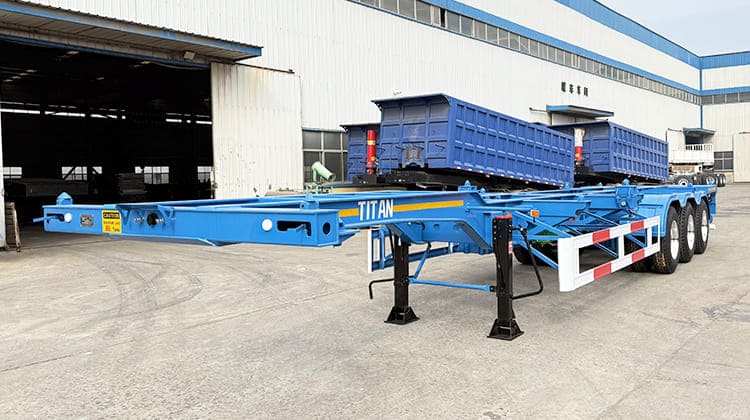 40Ft Skeleton Trailer for Sale