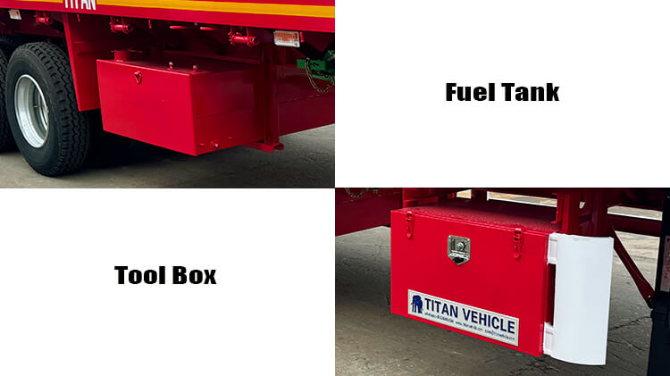 3 Axle Flatbed Trailer for Sale in Tanzania