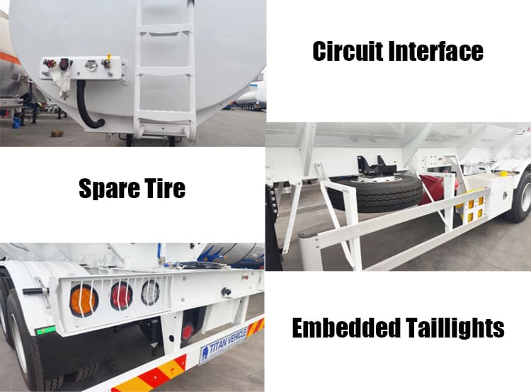 45000 Liters Fuel Tanker Trailer Manufacturers for Sale