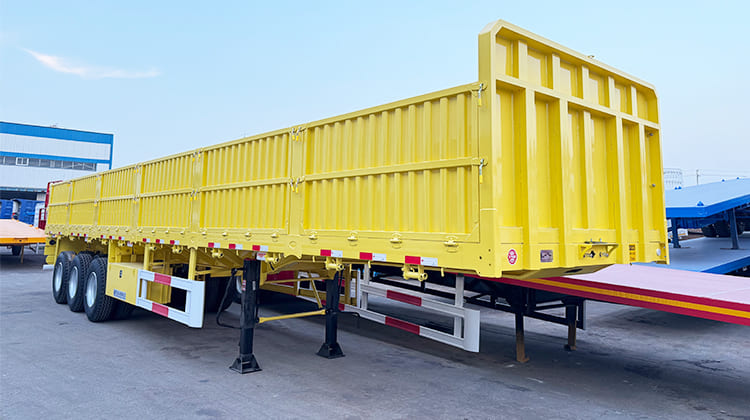 Tri Axle Side Wall Semi Trailer | Trailer with Side Walls 