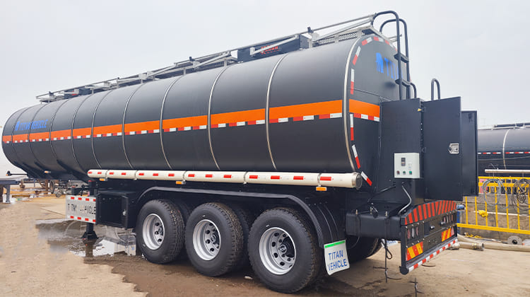 40000 Liters Asphalt Tanker Trailers for Sale
