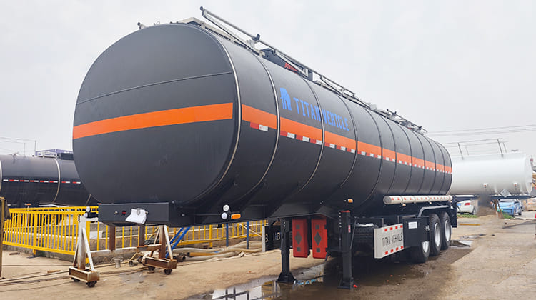40000 Liters Asphalt Tanker Trailers for Sale