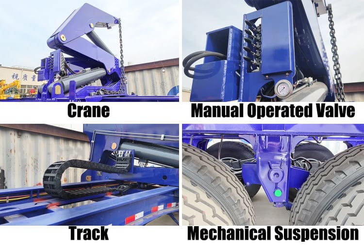 37 Ton Container Side Loader Trailer for Sale