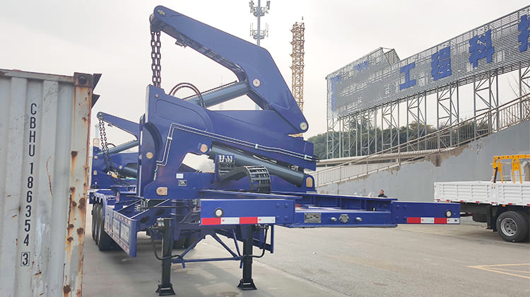 37 Ton Container Side Loader Trailer for Sale