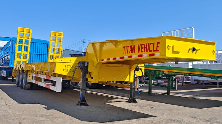 3 Axle Low Bed Trailer for Sale