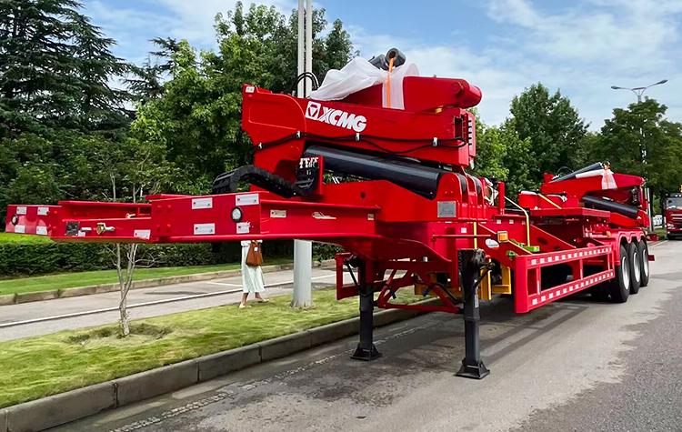 3 axle 40 ft container side loader trailer for sale in Jamaica