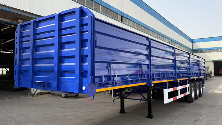 Tri Axle Dropside Trailer for Sale in Tanzania