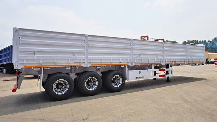 3 Axle Cargo Side Wall Trailer for Sale
