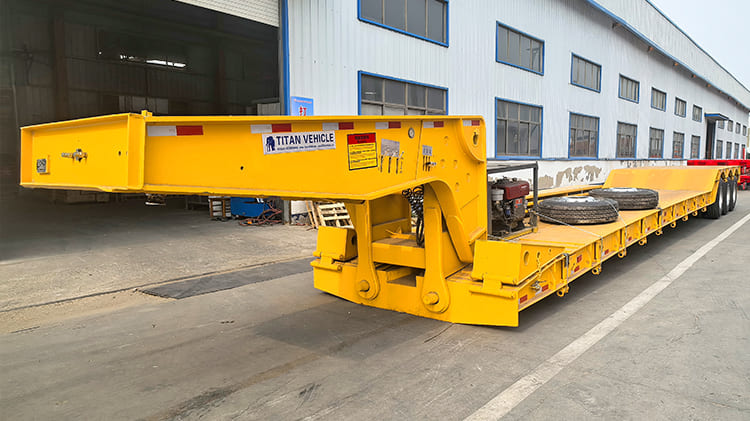 3 Axles Removable Gooseneck Trailer for Sale