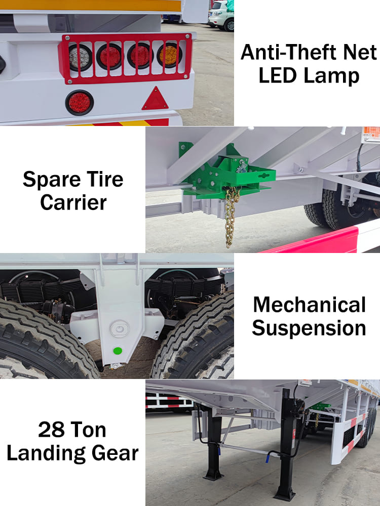 3 Axle Fence Trailer for Sale