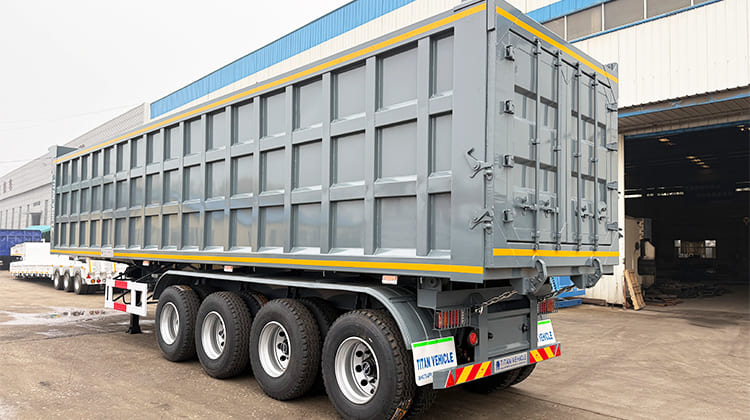 45CBM End Dump Trailer for Sale