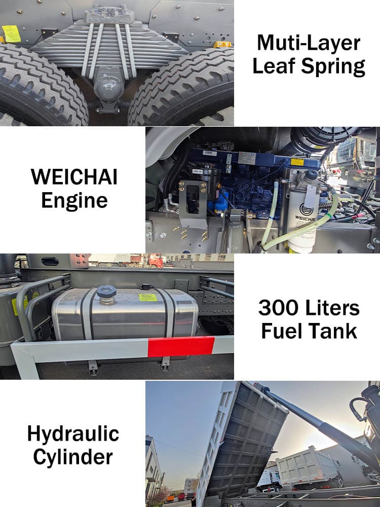 Sinotruk Howo 400 6x4 Dump Truck for Sale