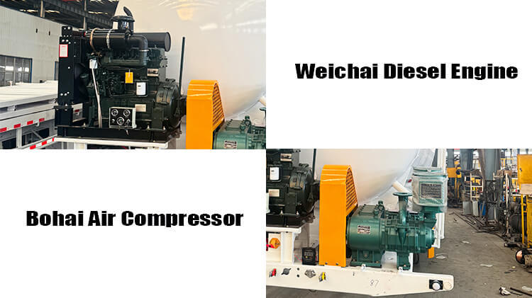 42 cbm Dry Bulk Cement Tanker for Sale in Nigeria