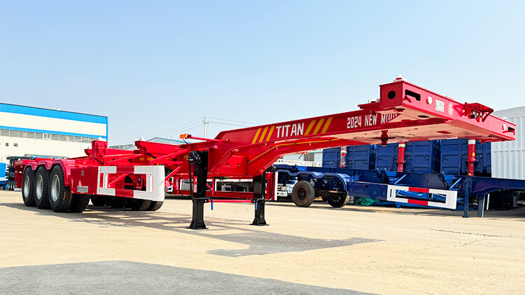 40 Ft Shipping Container Chassis for Sale in Guam