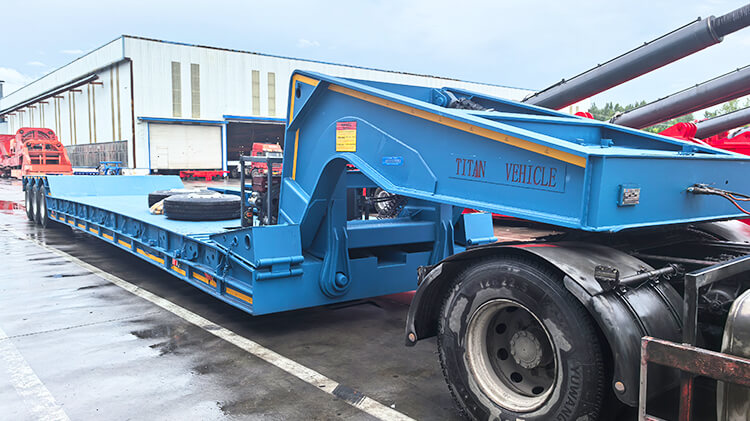 3 Axle Detachable Gooseneck Trailer for Sale in Nigeria