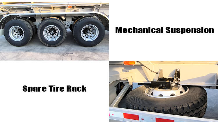 3 Axle Stainless Steel Tanker Trailer for Sale in Sierra Leone