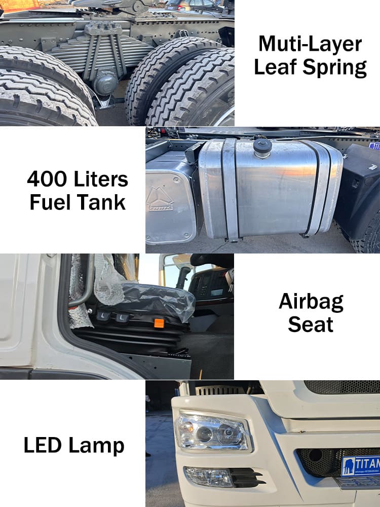 Used Sinotruk Howo 380 Tractor Head for Sale