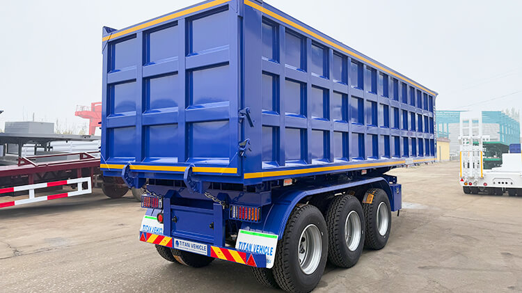 3 Axle Semi Truck Dump Trailer for Sale in Nigeria