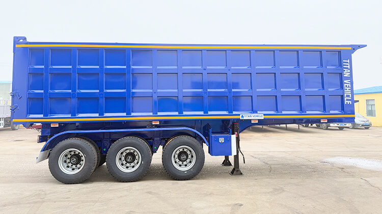 3 Axle Semi Truck Dump Trailer for Sale in Nigeria