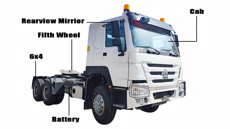 Sinotruk Howo 6x4 Tractor Truck for Sale in Nigeria