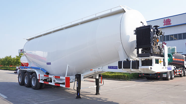 Cement Bulk Powder Tankers Trailer Truck for Sale in Sierra Leone
