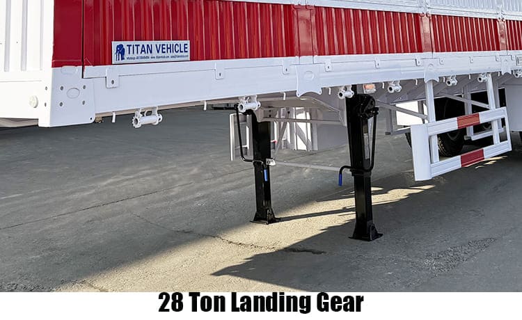 2 Axle Fence Semi Trailer Price for Sale in Kenya