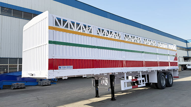 2 Axle Fence Semi Trailer Price for Sale in Kenya