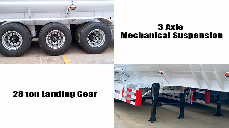 3 Axle Diesel Tanker Trailer for Sale in Zambia