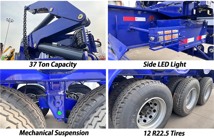 20/40ft Container Side Loader Trailer for Sale Guyana