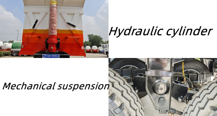 Semi Trailer End Dump Truck for Sale in Guyana