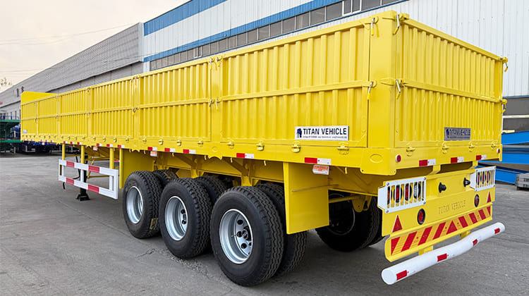 3 Axle Drop Side Board Trailers for Sale in Tanzania