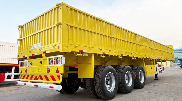 3 Axle Drop Side Board Trailers for Sale in Tanzania