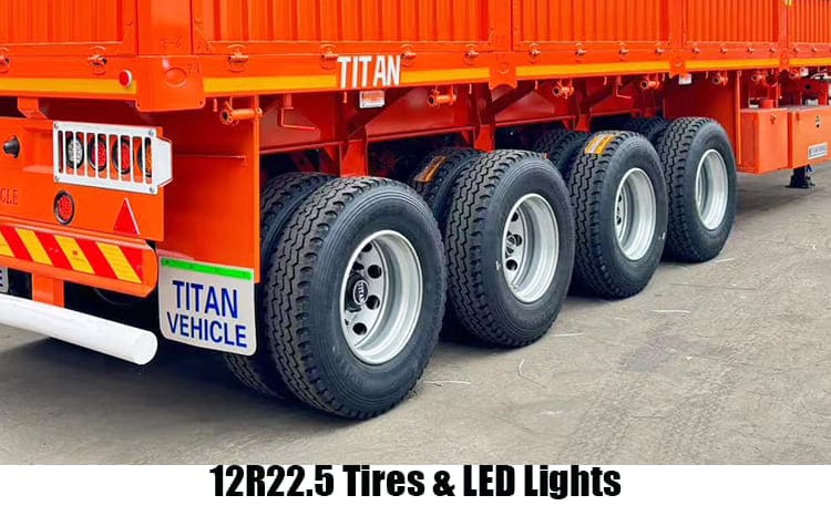 4 Axle Side Board Trailer for Sale in Kenya