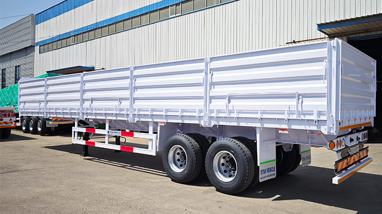 2 Axle Side Wall Trailer Price in Zambia