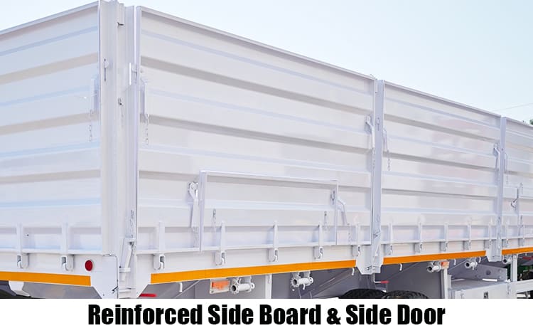 2 Axle Side Wall Trailer Price in Zambia