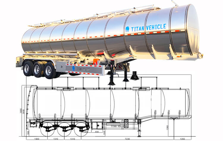 Stainless Tanker Trailer for Sale in Kenya