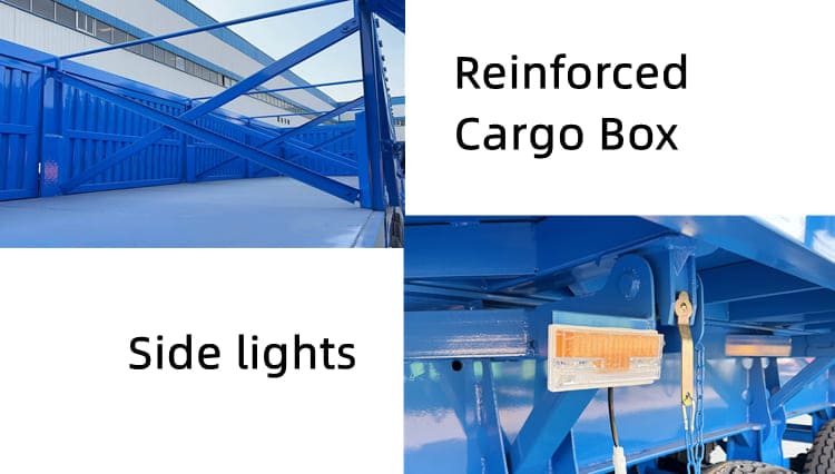 New 34 Ton Tri Axle Side Tipper Trailer for Sale in Zimbabwe