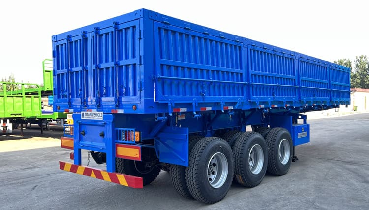 New 34 Ton Tri Axle Side Tipper Trailer for Sale in Zimbabwe